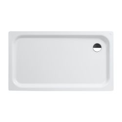 Laufen Duschwanne Platina 800x1400x65mm, Weiß, aus Stahl, Ablauf seitlich mit An... LAUFEN-H2150166000401 4014804720039 (Abb. 1)