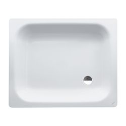 Laufen Duschwanne Platina 750x900x150mm, Weiß, aus Stahl, Ablauf seitlich mit An... LAUFEN-H2150236000401 7612738993566 (Abb. 1)