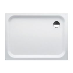 Laufen Duschwanne Platina 900x1200x65mm, Weiß, aus Stahl, Ablauf seitlich, inklu... LAUFEN-H2150330000401 7612738925840 (Abb. 1)