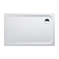 Laufen Duschwanne Platina 900x1400x25mm, Weiß, aus Stahl, Ablauf seitlich, inklu... LAUFEN-H2150340000401 7612738925888 (Abb. 1)