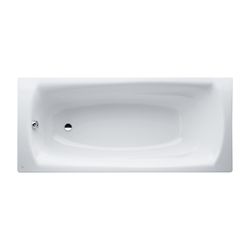 Laufen Einbau-Badewanne Palladium 750x1700x430mm, Weiß, aus Stahl, inklusive Sch... LAUFEN-H2251100000401 4014804490994 (Abb. 1)
