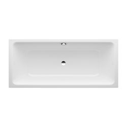 Laufen Einbaubadewanne Pro S 1800x800x410mm, Mattweiß, aus Stahl, mit Mittelabla... LAUFEN-H2271807570401 7612738103941 (Abb. 1)