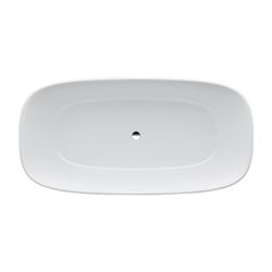 Laufen freistehende Badewanne INO 750x1700x520mm, Weiß, aus Sentec Mineralgusswe... LAUFEN-H2313020000001 7612738349851 (Abb. 1)