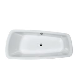 Laufen Einbau-Badewanne Palmoba 800x1800x455mm, Weiß, inklusive Fußgestell 80mm,... LAUFEN-H2438010000001 4014804914933 (Abb. 1)