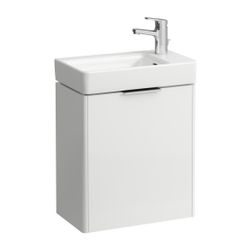 Laufen Waschtischunterbau BASE für Pro S 267x460x515mm, Mattweiß, 1 Tür Scharnie... LAUFEN-H4021021102601 7612738911881 (Abb. 1)