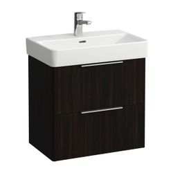 Laufen Waschtischunterbau BASE für Pro S 358x570x515mm, Ulme dunkel, 2 Schublade... LAUFEN-H4022121102631 7612738912260 (Abb. 1)
