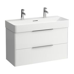 Laufen Waschtischunterbau BASE für VAL 391x930x515mm, Ulme hell, 2 Schubladen mi... LAUFEN-H4024121102621 7612738912758 (Abb. 1)