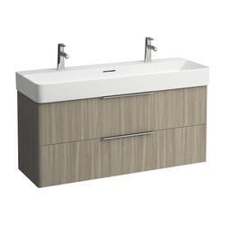 Laufen Waschtischunterbau BASE für VAL 391x1180x515mm, Ulme hell, 2 Schubladen m... LAUFEN-H4024721102621 7612738912956 (Abb. 1)
