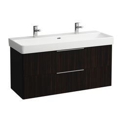 Laufen Waschtischunterbau BASE für Pro S 515x1160x438mm, Ulme dunkel, 2 Schublad... LAUFEN-H4024921102631 7612738913014 (Abb. 1)