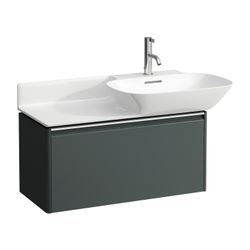 Laufen Waschtischunterbau BASE für INO 339x317x515mm, Verkehrsgrau, 1 Schublade ... LAUFEN-H4030011102661 7612738947385 (Abb. 1)