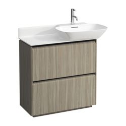 Laufen Waschtischunterbau BASE für INO 348x769x768mm, Ulme hell, Schwarz, bodens... LAUFEN-H4030041102621 7612738948597 (Abb. 1)
