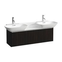 Laufen Waschtischunterbau BASE für INO 348x1170x362mm, Ulme dunkel, 2 Schubladen... LAUFEN-H4030151102631 7612738080457 (Abb. 1)