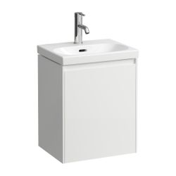 Laufen Waschtischunterbau LANI 339x437x515mm, Mattweiß, 1 Tür Scharnier rechts, ... LAUFEN-H4035021122601 7612738008208 (Abb. 1)