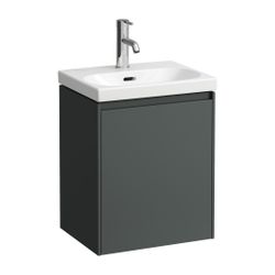 Laufen Waschtischunterbau LANI 339x437x515mm, Verkehrsgrau, 1 Tür Scharnier rech... LAUFEN-H4035021122661 7612738008222 (Abb. 1)
