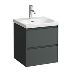 Laufen Waschtischunterbau LANI 442x482x515mm, Verkehrsgrau, mit 2 Schubladen, Gr... LAUFEN-H4035121122661 7612738008161 (Abb. 1)