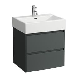 Laufen Waschtischunterbau LANI 442x584x515mm, Verkehrsgrau, mit 2 Schubladen, Gr... LAUFEN-H4035321122661 7612738008048 (Abb. 1)