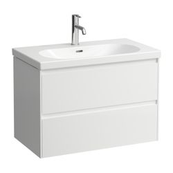 Laufen Waschtischunterbau LANI 442x784x515mm, glänzend Weiß, mit 2 Schubladen, G... LAUFEN-H4035521122611 7612738008857 (Abb. 1)