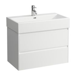 Laufen Waschtischunterbau LANI 442x784x515mm, glänzend Weiß, mit 2 Schubladen, G... LAUFEN-H4035521122611 7612738008857 (Abb. 1)