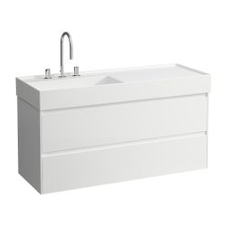 Laufen Waschtischunterbau LANI 448x1182x515mm, Specialcolor, 2 Schublad., Griffl... LAUFEN-H4039721129901 7612738050511 (Abb. 1)