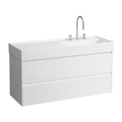 Laufen Waschtischunterbau LANI 448x1182x515mm, Specialcolor, 2 Schublad., Griffl... LAUFEN-H4039821129901 7612738050573 (Abb. 1)