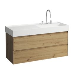 Laufen Waschtischunterbau LANI 448x1182x515mm, Wildeiche, 2 Schubladen, Grifflei... LAUFEN-H4039821122671 7612738050566 (Abb. 1)