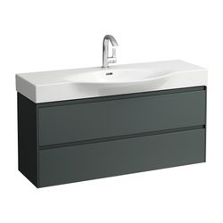 Laufen Waschtischunterbau LANI 368x1182x515mm, Verkehrsgrau, mit 2 Schubladen, G... LAUFEN-H4042221122661 7612738051228 (Abb. 1)
