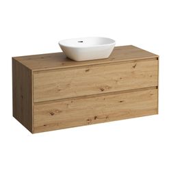 Laufen Waschtisch Unterbau u. Platte Schubladenel. LANI 493x1182x527mm, Wildeich... LAUFEN-H4043311122671 7612738046736 (Abb. 1)