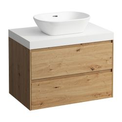 Laufen WT Unterbau u. Platte, Modular System, LANI 495x785x580mm, Wildeiche, Mat... LAUFEN-H4045511122671 7612738052669 (Abb. 1)