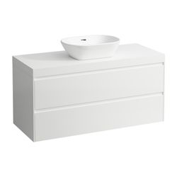 Laufen WT Unterbau u. Platte, Modular System, LANI 495x1185x580mm, Mattweiß, glä... LAUFEN-H4045711122611 7612738053376 (Abb. 1)