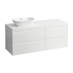 Laufen WT Unterbau u. Platte, Modular System, LANI 495x1370x580mm, Mattweiß, Mat... LAUFEN-H4045821122601 7612738054144 (Abb. 1)