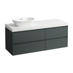 Laufen WT Unterbau u. Platte, Modular System, LANI 495x1370x580mm, V.-grau, Matt... LAUFEN-H4045821122661 7612738054168 (Abb. 1)