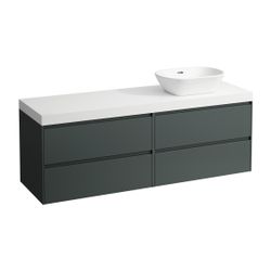 Laufen WT Unterbau u. Platte, Modular System, LANI 495x1570x580mm, V.-grau, Matt... LAUFEN-H4045931122661 7612738054922 (Abb. 1)