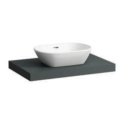 Laufen Waschtisch-Platte LANI 495x785x65mm, Verkehrsgrau, mit Ausschnitt mittig,... LAUFEN-H4046511122661 7612738048365 (Abb. 1)