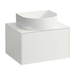 Laufen Schubladenelement Sonar 580x340x450mm, weiß matt, Aussch. mittig, 1 Schub... LAUFEN-H4054010341701 7612738970468 (Abb. 1)