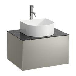 Laufen Schubladenelement Sonar 580x340x450mm, Titan/Nero Marq., Aussch. mittig f... LAUFEN-H4054050341421 7612738945961 (Abb. 1)