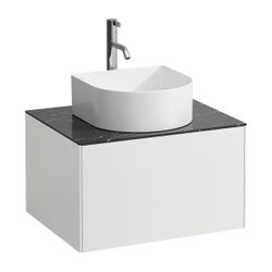 Laufen Schubladenelement Sonar 580x340x450mm, Mattweiß/Nero Marq., Aussch. mitti... LAUFEN-H4054050341431 7612738970482 (Abb. 1)