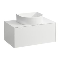 Laufen Schubladenelement Sonar 780x340x450mm, Mattweiß, Aussch. mittig, 1 Schubl... LAUFEN-H4054110341701 7612738970499 (Abb. 1)