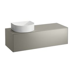 Laufen Waschtischunterbau Sonar 457x1177x341mm, Titan, mit Aussch. links, 1 Schu... LAUFEN-H4054220340421 7612738946586 (Abb. 1)