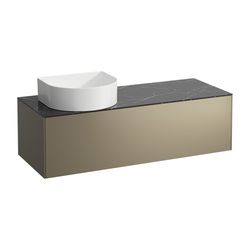 Laufen Schubladenelement Sonar 1180x340x450mm, Titan, Aussch. links, 1 Schubl., ... LAUFEN-H4054220341421 7612738946005 (Abb. 1)
