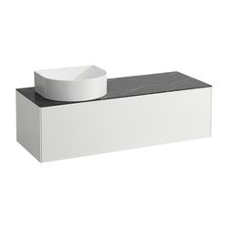 Laufen Schubladenelement Sonar 1180x340x450mm, Mattweiß/Nero Marquina, Aussch. l... LAUFEN-H4054220341431 7612738970550 (Abb. 1)