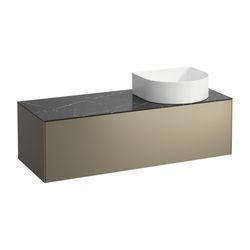 Laufen Schubladenelement Sonar 1180x340x450mm, Titan/Nero Marquina, Aussch. rech... LAUFEN-H4054230341421 7612738946012 (Abb. 1)