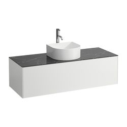Laufen Schubladenelement Sonar 1180x340x450mm, Mattweiß/Nero Marquina, Aussch. m... LAUFEN-H4054250341431 7612738970604 (Abb. 1)