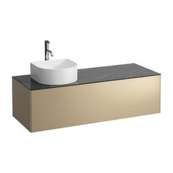 Laufen Schubladenelement Sonar 1180x340x450mm, Gold/Nero Marq, Aussch. links f. ... LAUFEN-H4054260341401 7612738946845 (Abb. 1)