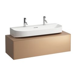 Laufen Schubladenelement Sonar 1180x340x450mm, Kupfer, 1 Schubl., Aussch. mittig... LAUFEN-H4054610340411 7612738946470 (Abb. 1)
