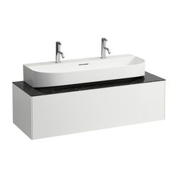 Laufen Schubladenelement Sonar 1180x340x450mm, Mattweiß/Nero Marquina, 1 Schubl.... LAUFEN-H4054610341431 7612738970772 (Abb. 1)