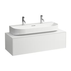 Laufen Schubladenelement Sonar 1180x340x450mm, Mattweiß, 1 Schubl., Aussch. mitt... LAUFEN-H4054610341701 7612738970765 (Abb. 1)