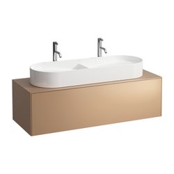 Laufen Schubladenelement Sonar 1180x340x450mm, Kupfer, 1 Schubl., Aussch. mittig... LAUFEN-H4054710340411 7612738946487 (Abb. 1)