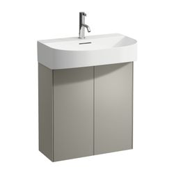 Laufen Waschtischunterbau Sonar 240x576x600mm, Titan, 2 Türen mit Push/Pull Funk... LAUFEN-H4054830340421 7612738946715 (Abb. 1)