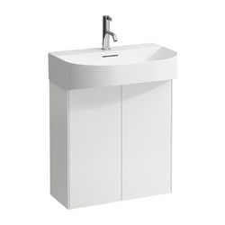 Laufen Waschtischunterbau Sonar 240x576x600mm, Mattweiß, 2 Türen mit Push/Pull F... LAUFEN-H4054830341701 7612738970826 (Abb. 1)