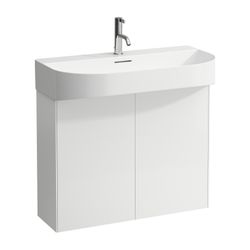 Laufen Waschtischunterbau Sonar 240x776x600mm, Mattweiß, 2 Türen mit Push/Pull F... LAUFEN-H4054850341701 7612738990138 (Abb. 1)